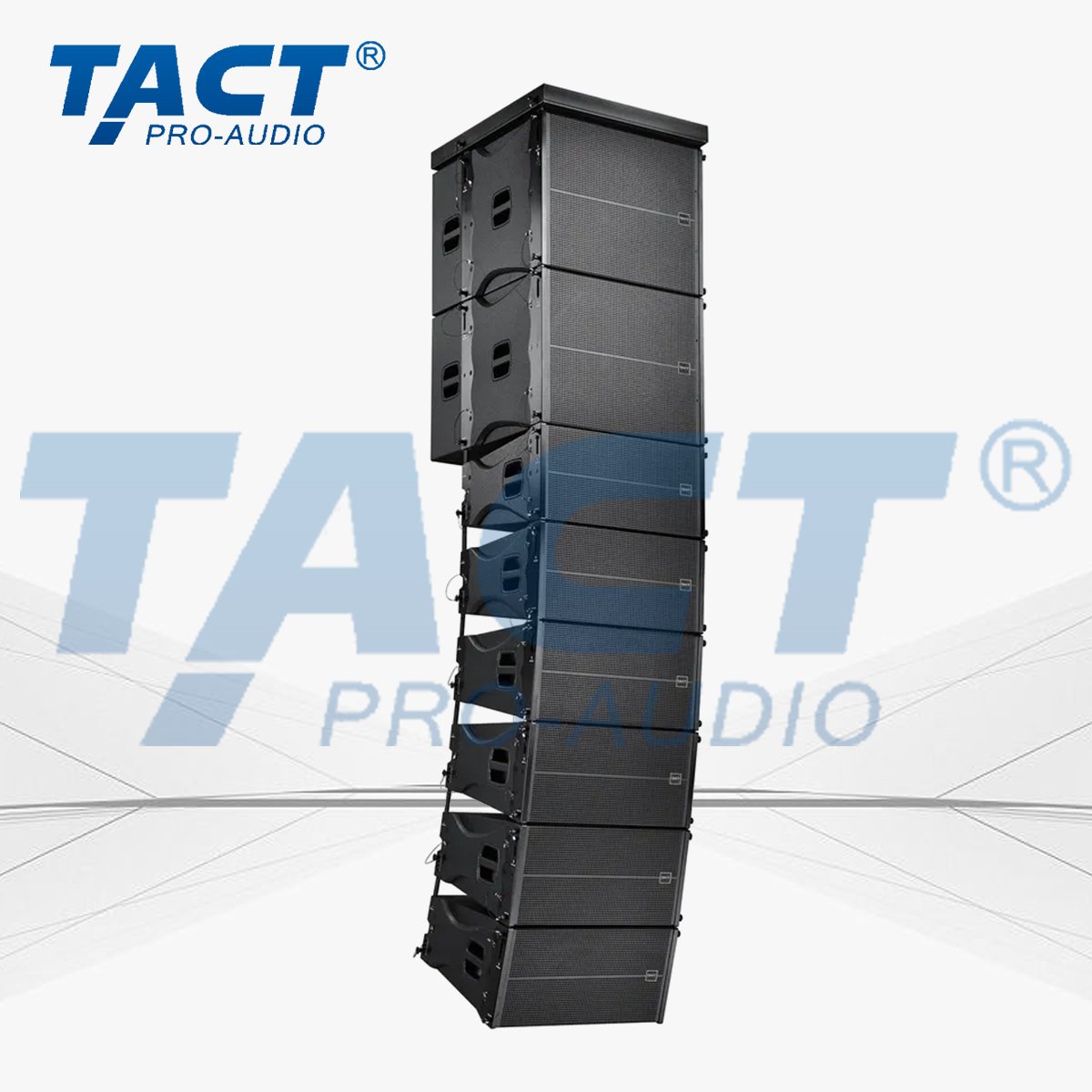 OEM Dual Professional Disco Sound Equipment Powered Line Array Speaker Stage Customize Equipment