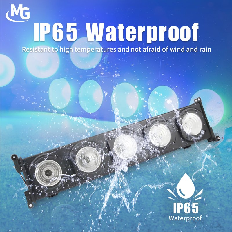 Outdoor IP65 Waterproof DMX512 5*20W RGBWA 5in1 Blinder LED Matrix Light for Outdoor Landscape