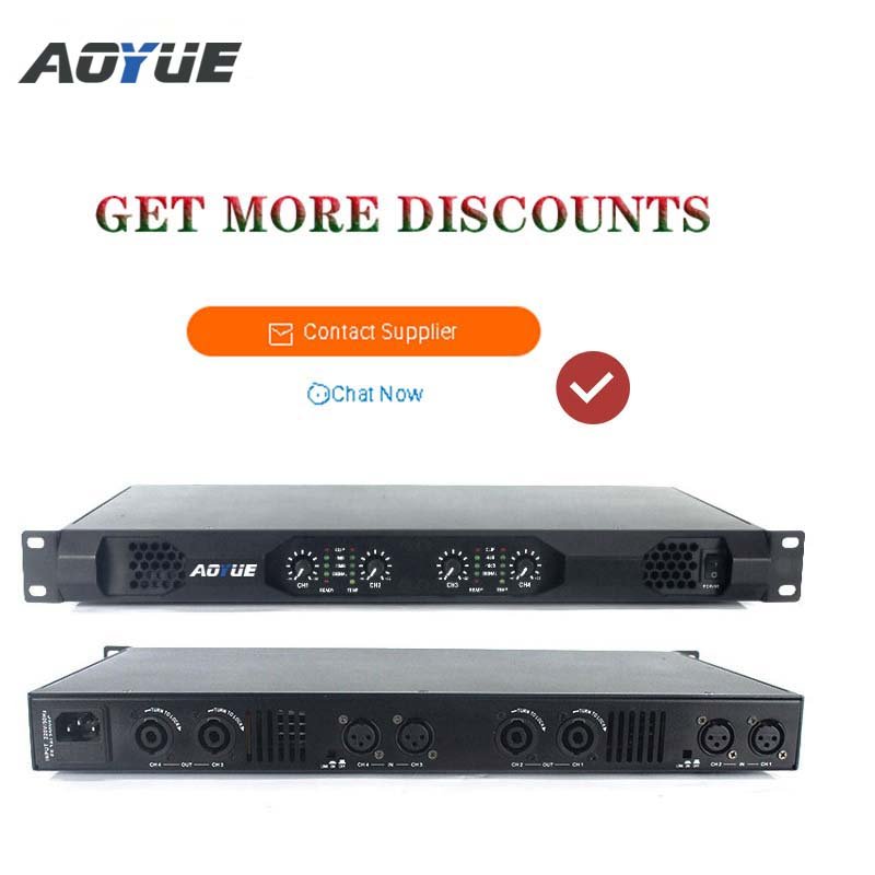 K4-450 4 channel class d sound equipment amplifiers speaker