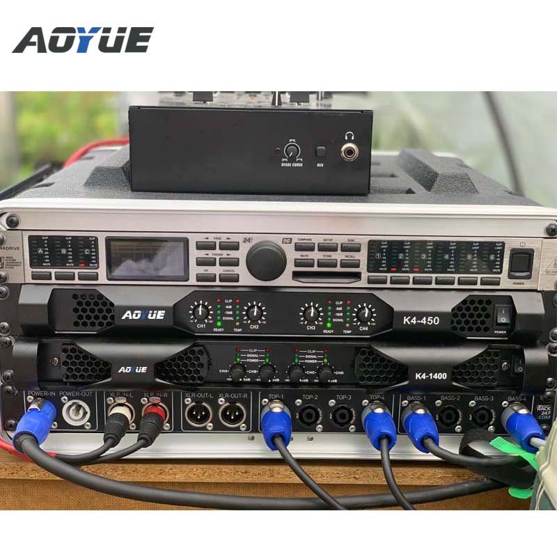 K4-450 4 channel class d sound equipment amplifiers speaker