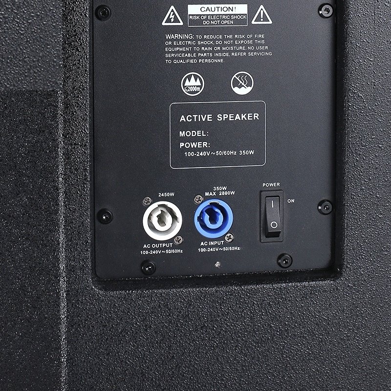 15 inch 1000w peak power professional DJ monitoring system sound equipment amplifiers monitor speaker