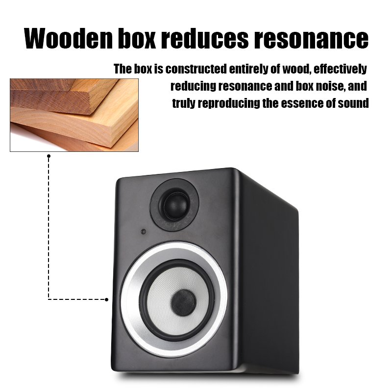 Professional Best Sound Active Monitor DJ Subwoofer Speakers Have TRS/XLR Bluetooths Input For Computer Home Theater game
