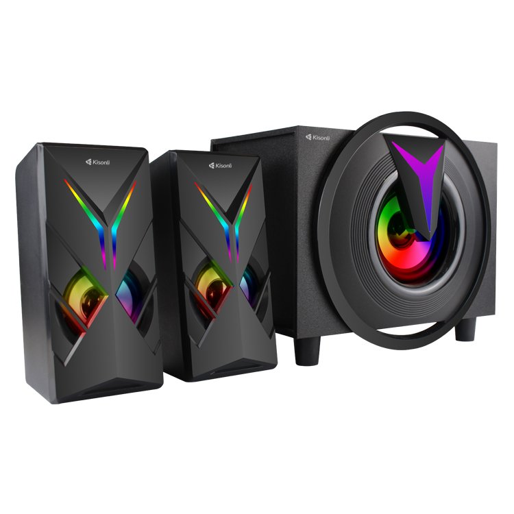 Kisonli TM-1000U 2.1 speaker home theater system music equipment sounds system equipment speakers