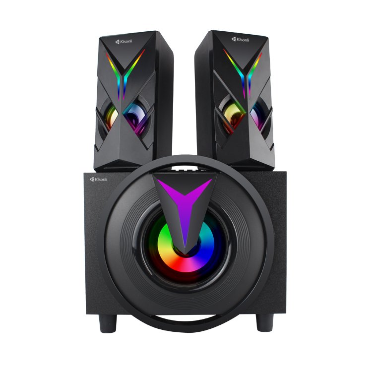 Kisonli TM-1000U 2.1 speaker home theater system music equipment sounds system equipment speakers