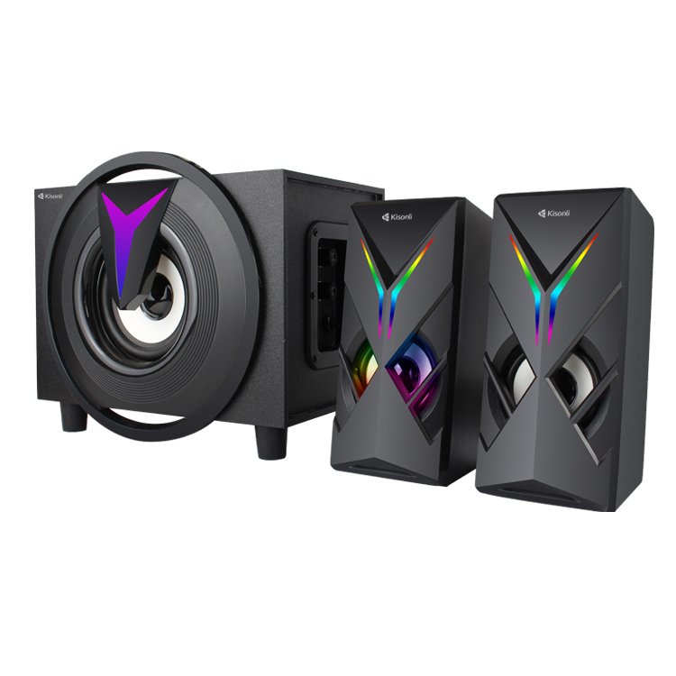 Kisonli TM-1000U 2.1 speaker home theater system music equipment sounds system equipment speakers
