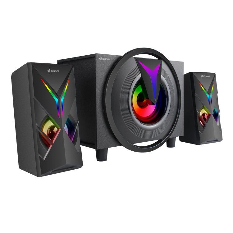 Kisonli TM-1000U 2.1 speaker home theater system music equipment sounds system equipment speakers