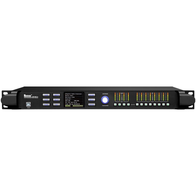 LM848RT Church DSP Effects Processor Audio 4 In 8 Out show Sound Equipment Audio Processor
