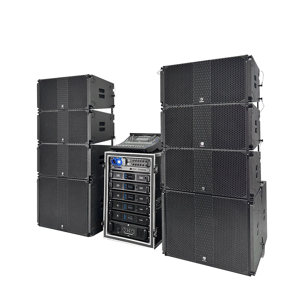 Double 12-inch linear array speaker professional stage performance linear array sound system