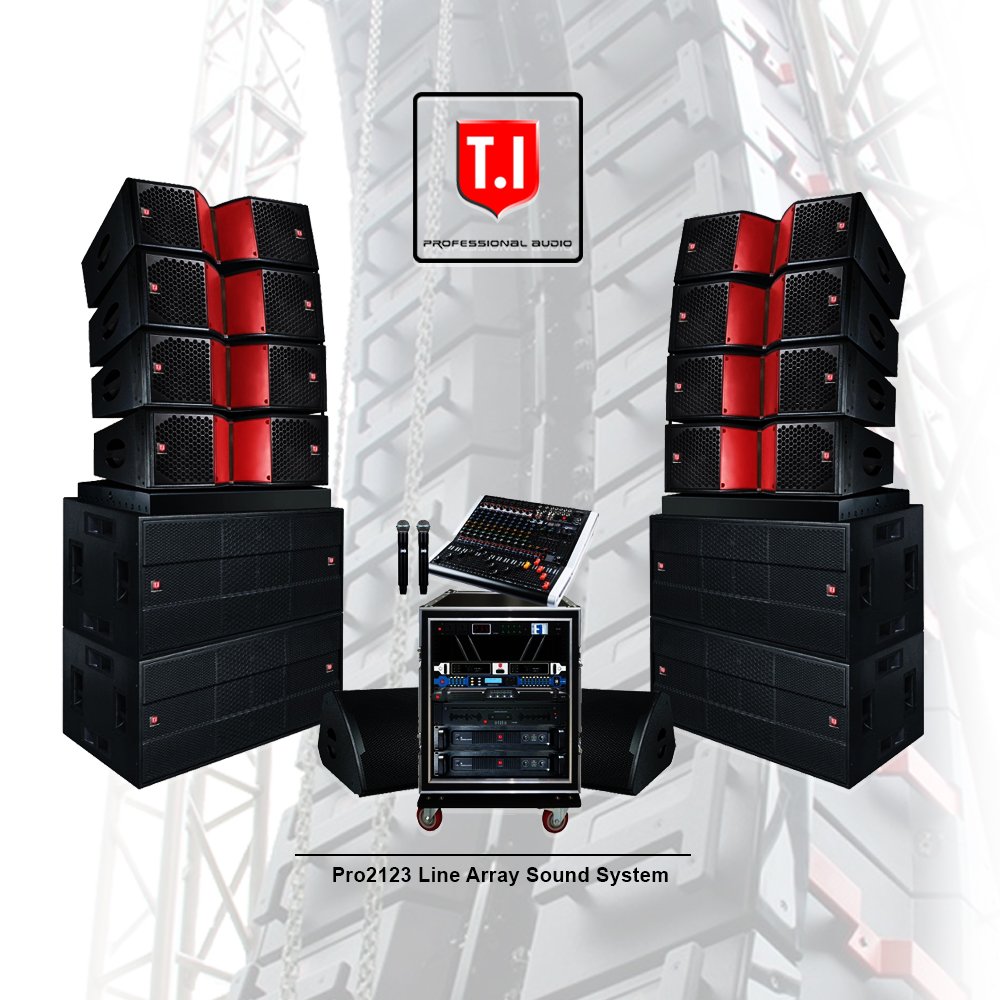 Hot sale nice quality double 12 inch professional line array speaker sound system outdoor church sound system speakers