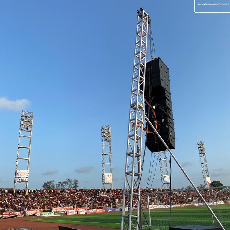 LA-210 dual 10 inch line array speaker waterproof pro speaker public address system outdoor speaker big full set