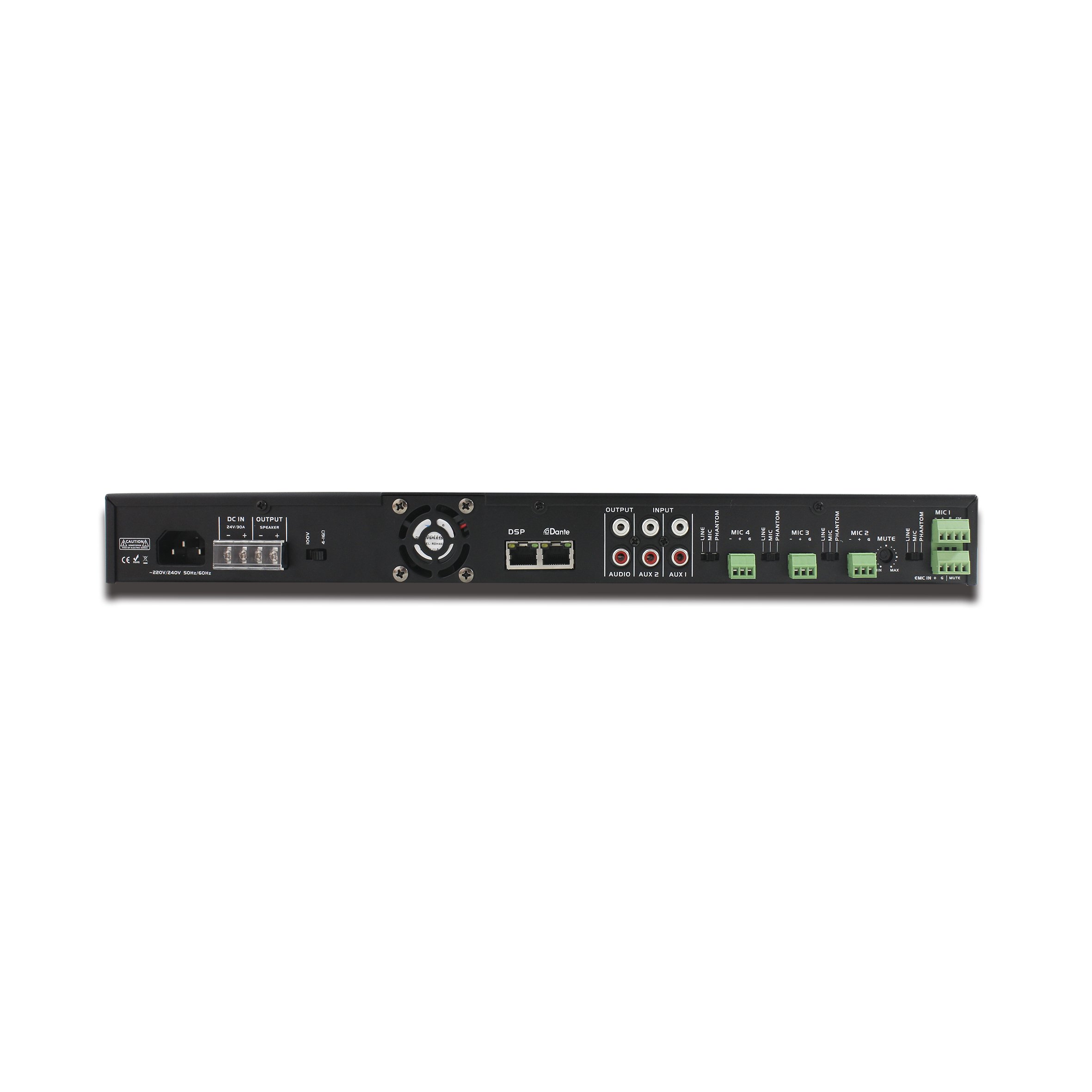 Tonmind TA-35 350W IP Audio Amplifier for PA Public Address System and Speaker Audio Sound Equipment