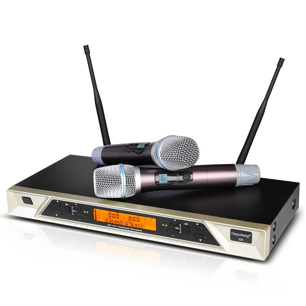 Depusheng D100 10 Inch Speaker Wireless mic Digital Audio Processor Sound Equipment/Amplifiers/Speakers With For Stage