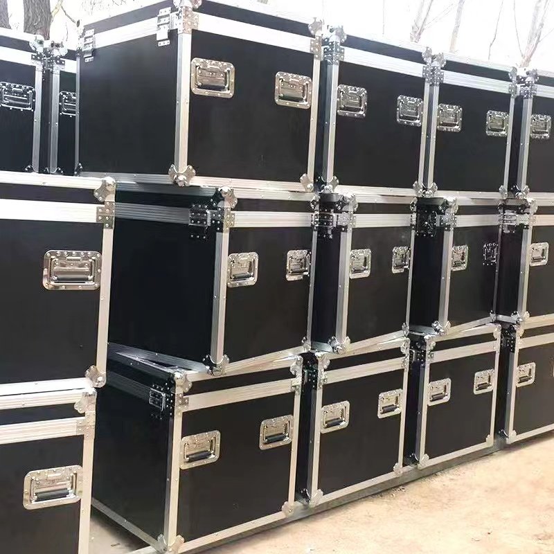 Professional Audio Video & Lighting Equipment Flight Case with Dual 15 Inch Full Speakers