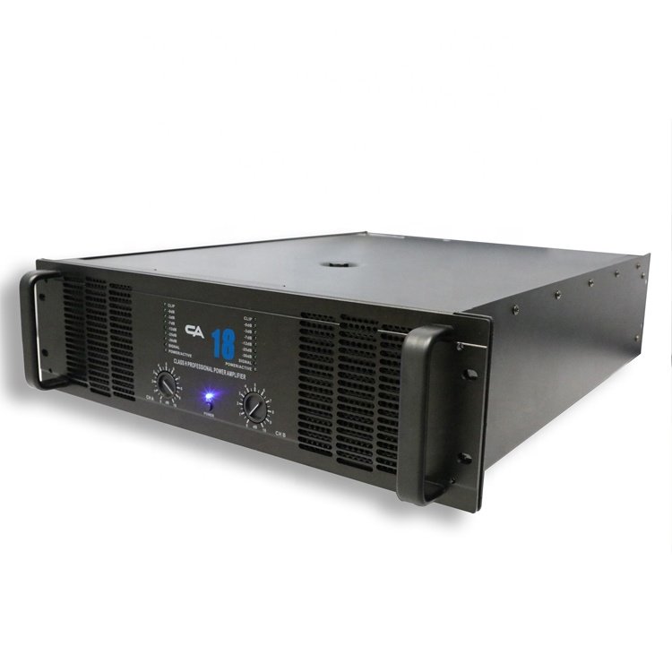CA18 Sound Equipment Amplifiers High Power Audio Professional Power Amplifier With Class H Circuit CA18