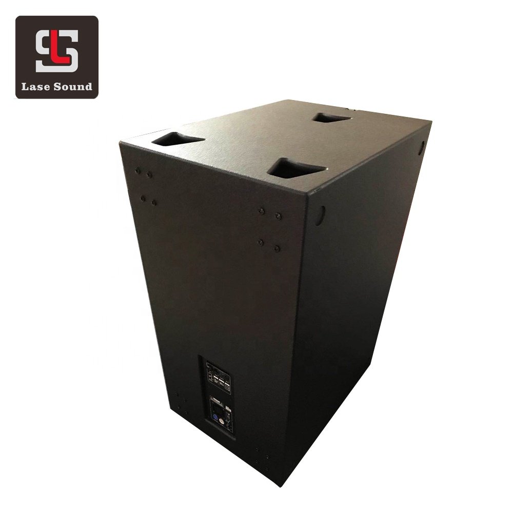 Dual 18-Inch S218L+ Active Professional Subwoofer Speaker 1200W Output Power 4ohm Wooden Bass Audio Video Outdoor Stage Use