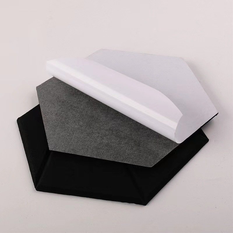 PET Acoustic Wall Panel Soundproof Black Acoustique Panels Studio Acoustic Wall Music Studio Acoustic Panels