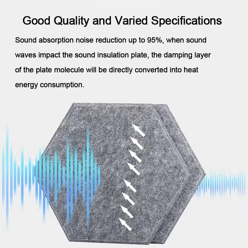 PET Acoustic Wall Panel Soundproof Black Acoustique Panels Studio Acoustic Wall Music Studio Acoustic Panels