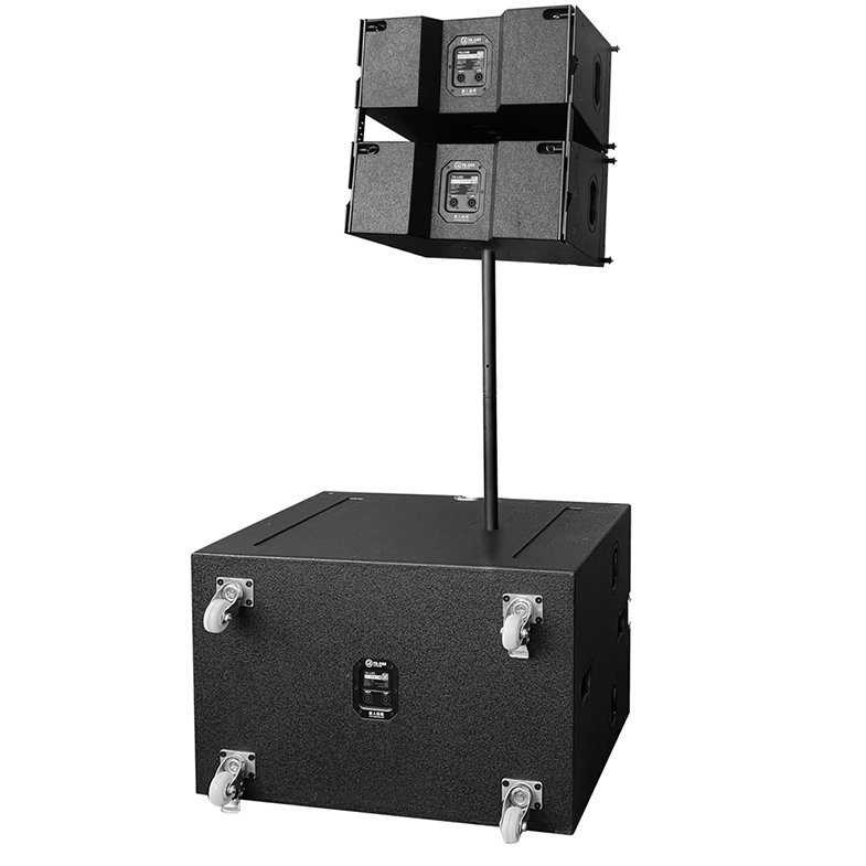 10"and 18"Combined line array speaker line array 2+1 sound system line array speaker