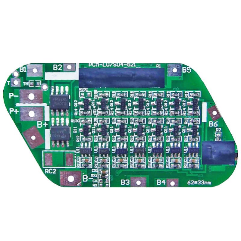 7s 24V 4a BMS Electronics Circuit Boards for 25.2V 25.9V Lithium ion Batteries 21V 22.4V LiFePO4 Audio Sound Equipment Battery