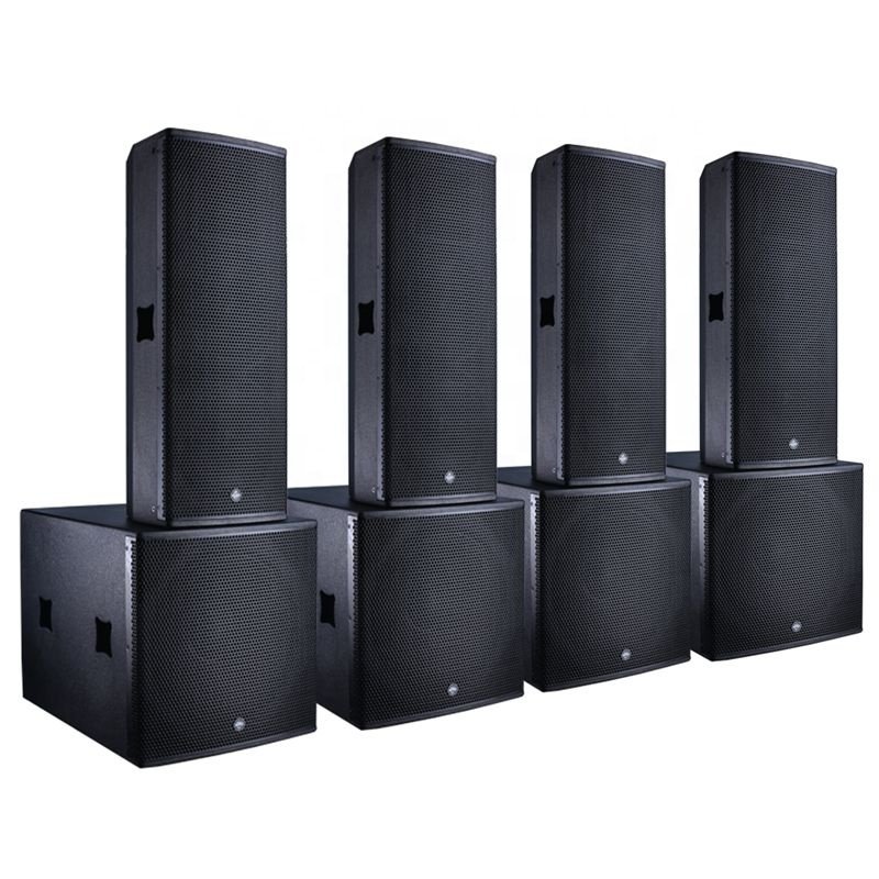 2024 Guangzhou Morin 2200W Active Passive Combination Audio System Big Stage Speaker