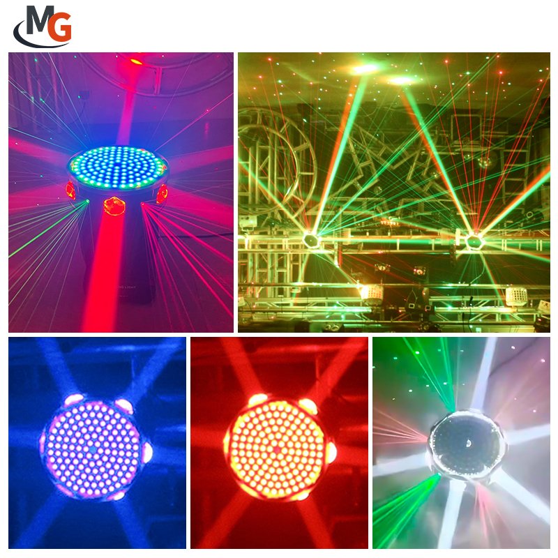 DMX RGBW Pixel Beam Laser Wash 3in1 LED Moving Head Strobe Light For DJ Disco Bar Stage