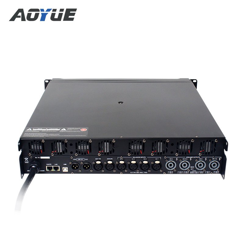 DSP-20Q subwoofer 4 channel dsp live sound 2500w amplifier class td with dsp audio processor