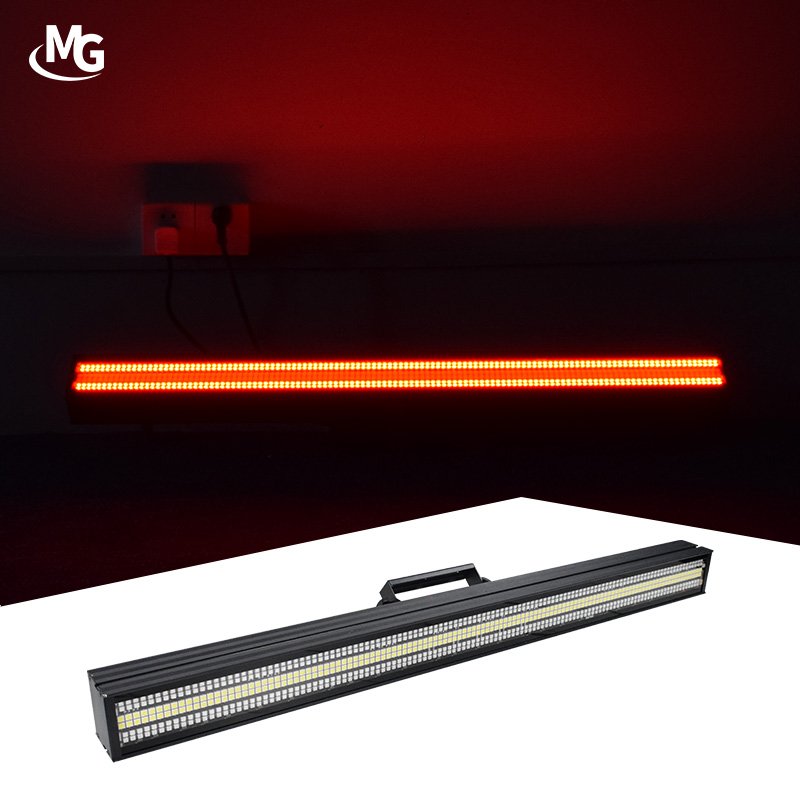 350W LED 720 Pcs Strobe Bar Light DMX Control Sound Activated Disco Party Light for Disco Party Club Bar Dj Show Stage Lighting