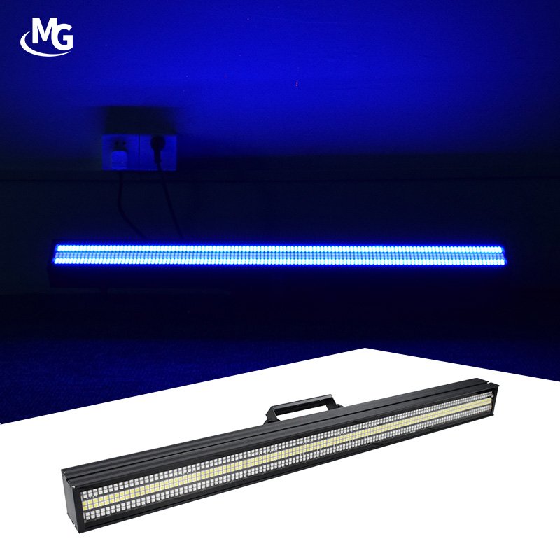 350W LED 720 Pcs Strobe Bar Light DMX Control Sound Activated Disco Party Light for Disco Party Club Bar Dj Show Stage Lighting