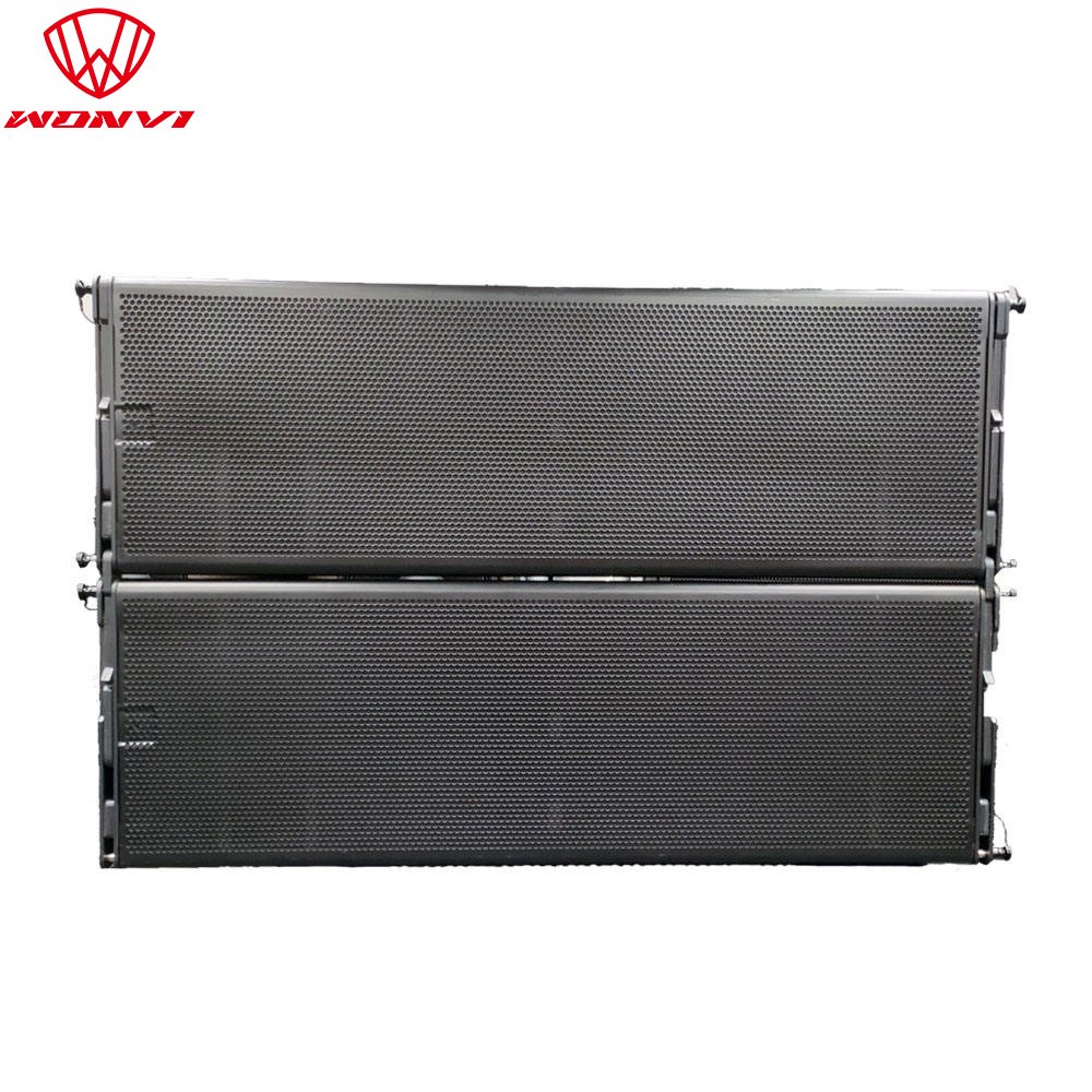 WPL double 12 inch line array speaker system PA sound outdoor concert sound system sound