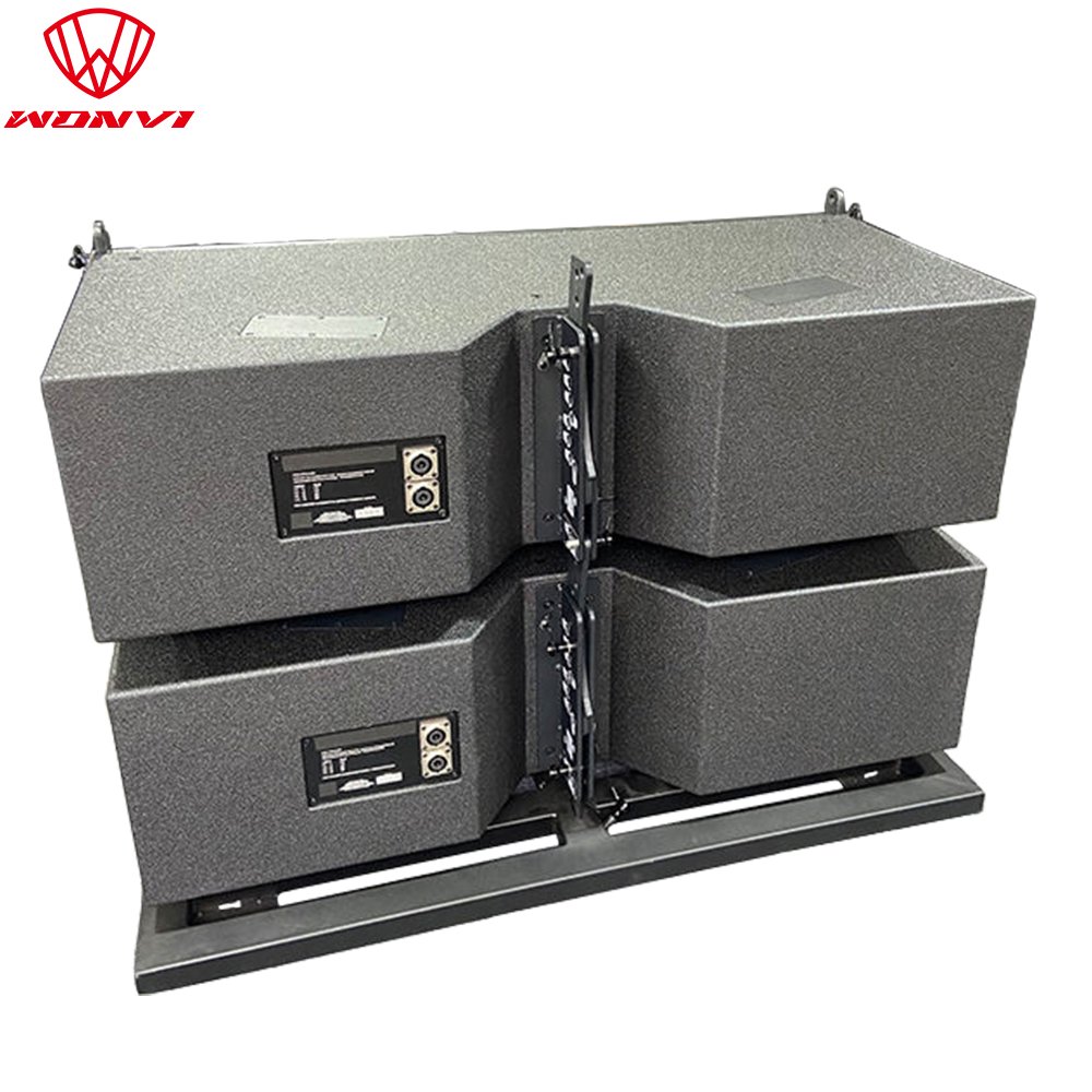 WPL double 12 inch line array speaker system PA sound outdoor concert sound system sound