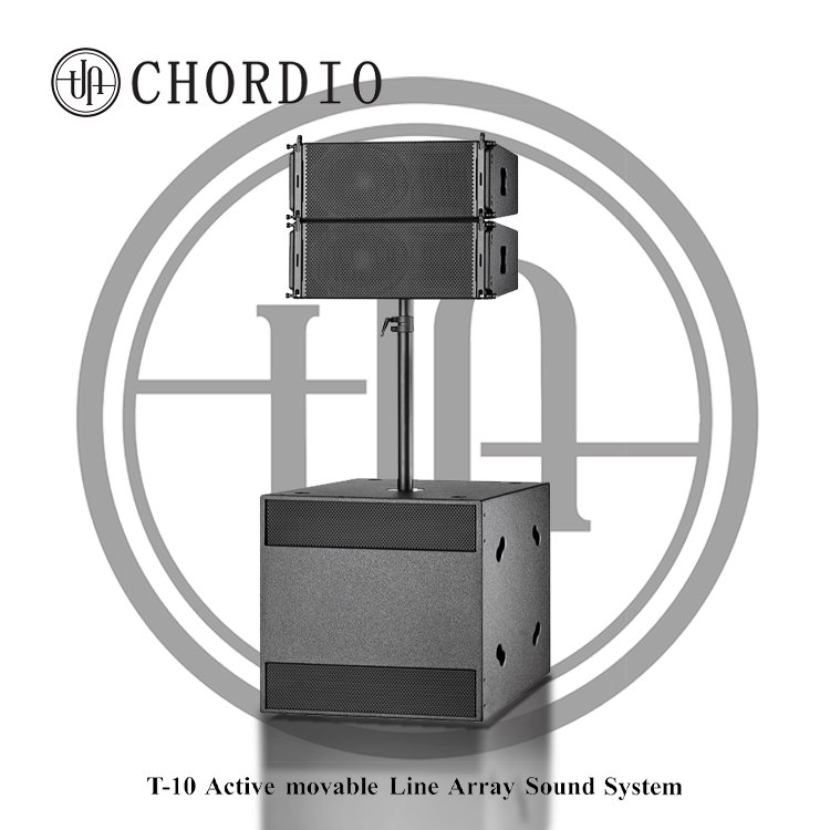 CHORDIO T10 professional dj speakers, stage outdoor speaker system, performance show sound system, audio equipment