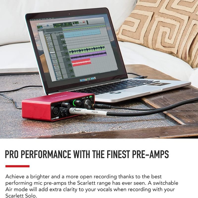 Third Generation Audio System Solo USB Audio Interface with Pro Tools | First