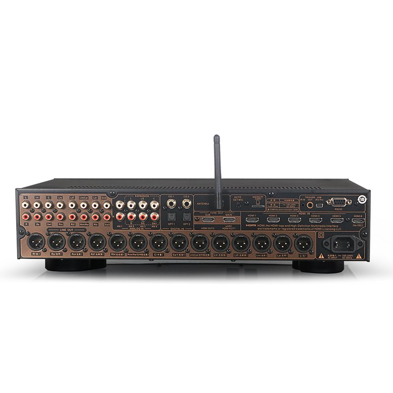 Tonewinner AT-300 wireless preamplifier hifi karaoke audio power 9.1.6 channel dolby atmos sound equipment/amplifiers