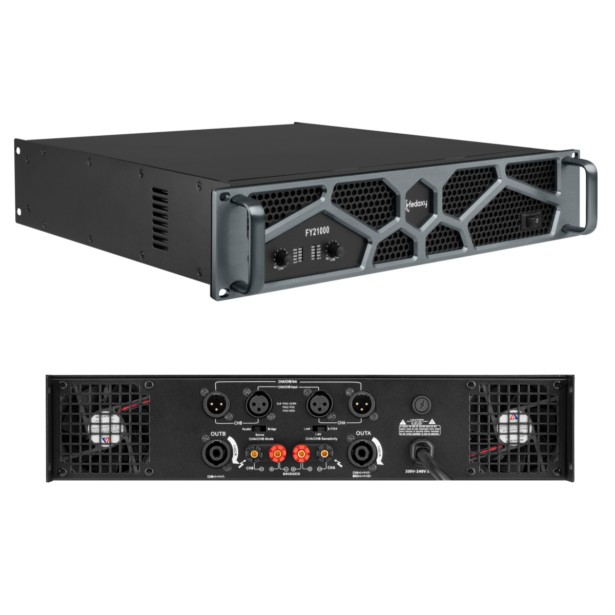 FY210000 fy 10000 Watt Professional Stereo Sound Power Amplifier For Full Range Speaker Sound