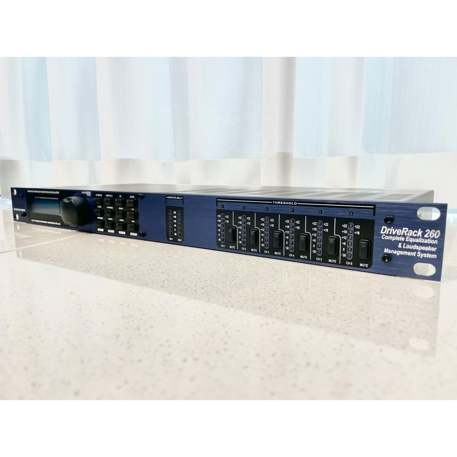 DriveRack 260 High-Performance Audio Processor Controller 2 in 6 out Audio Sound Equipment For Stage Performance System