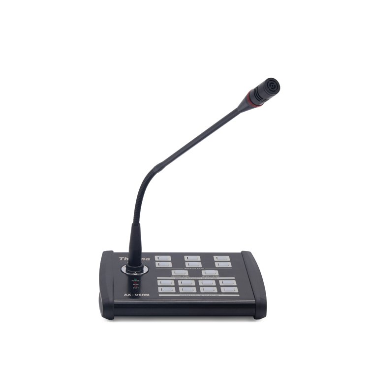 Thinuna AX-480M Commercial Power Amplifier 480W MIC USB SD 6 Zones Audio Independent Control Public Address PA Amplifier