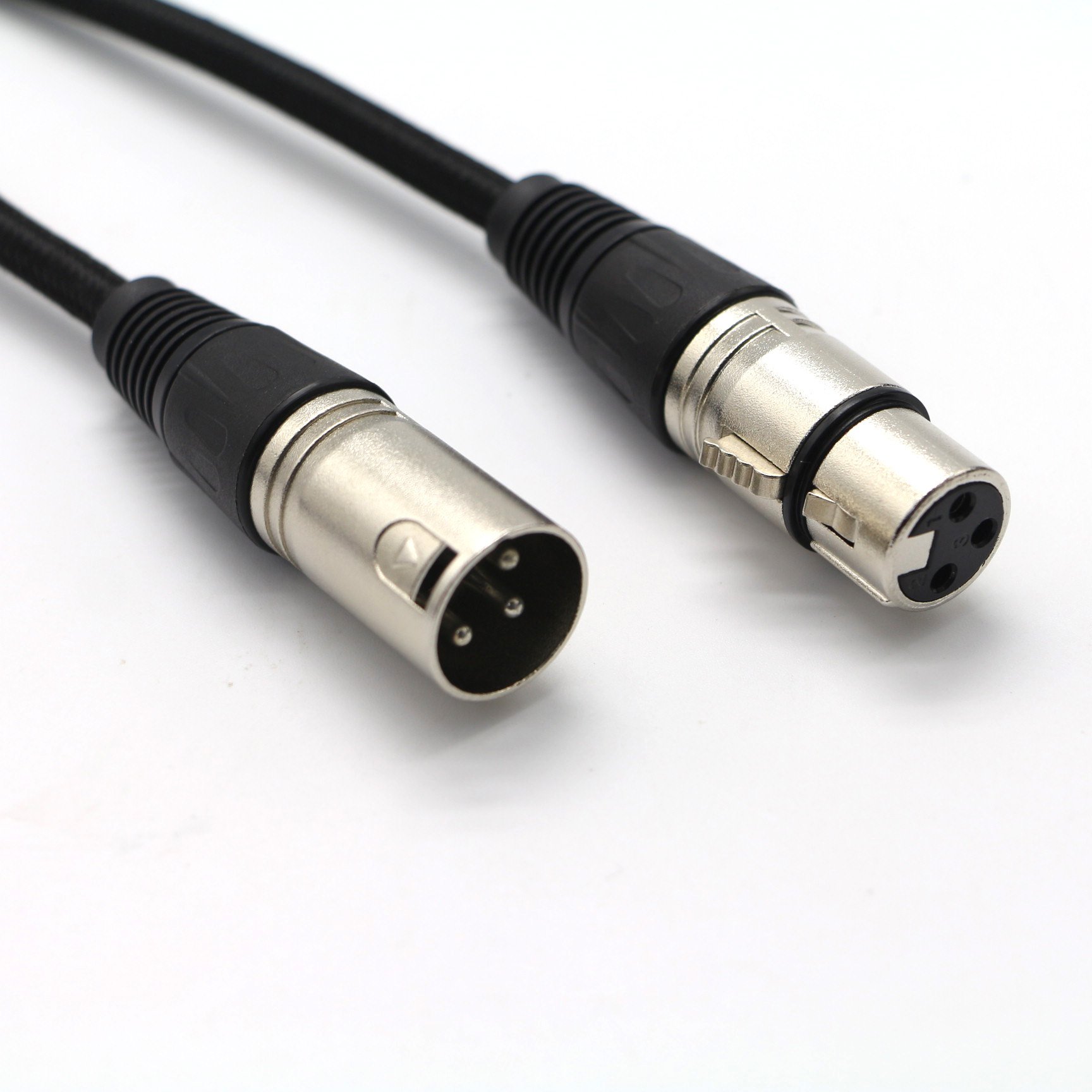 Factory Custom XLR to XLR Male to Female Microphone Cable 6 Feet XLR Speaker Cables for Speaker and Audio Equipment