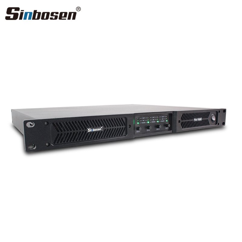 K4-1000 class d 1000 watts 4 channel power amplifier professional amplificador de audio