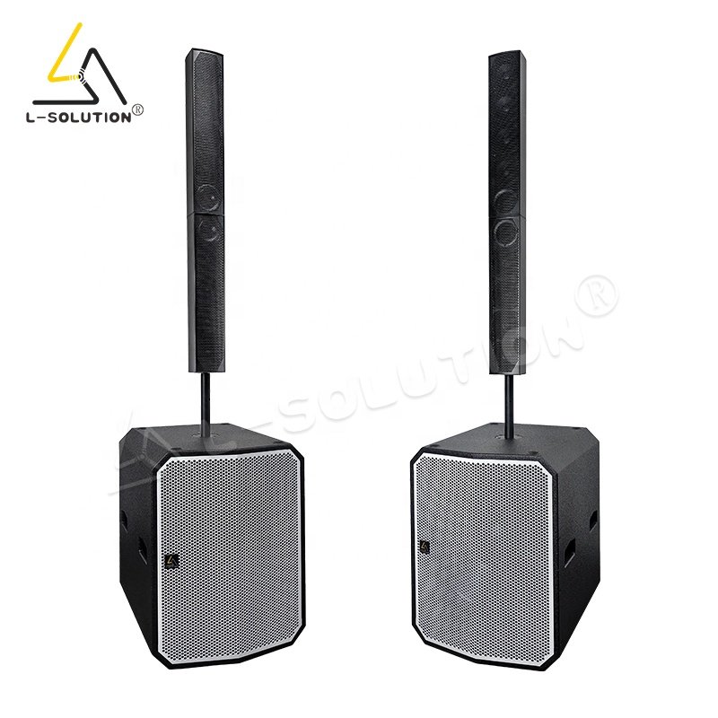 active L4 120W 4 inch column array speaker 1000W SB18-A 18 inch subwoofers dj powerful active pa system column speakers
