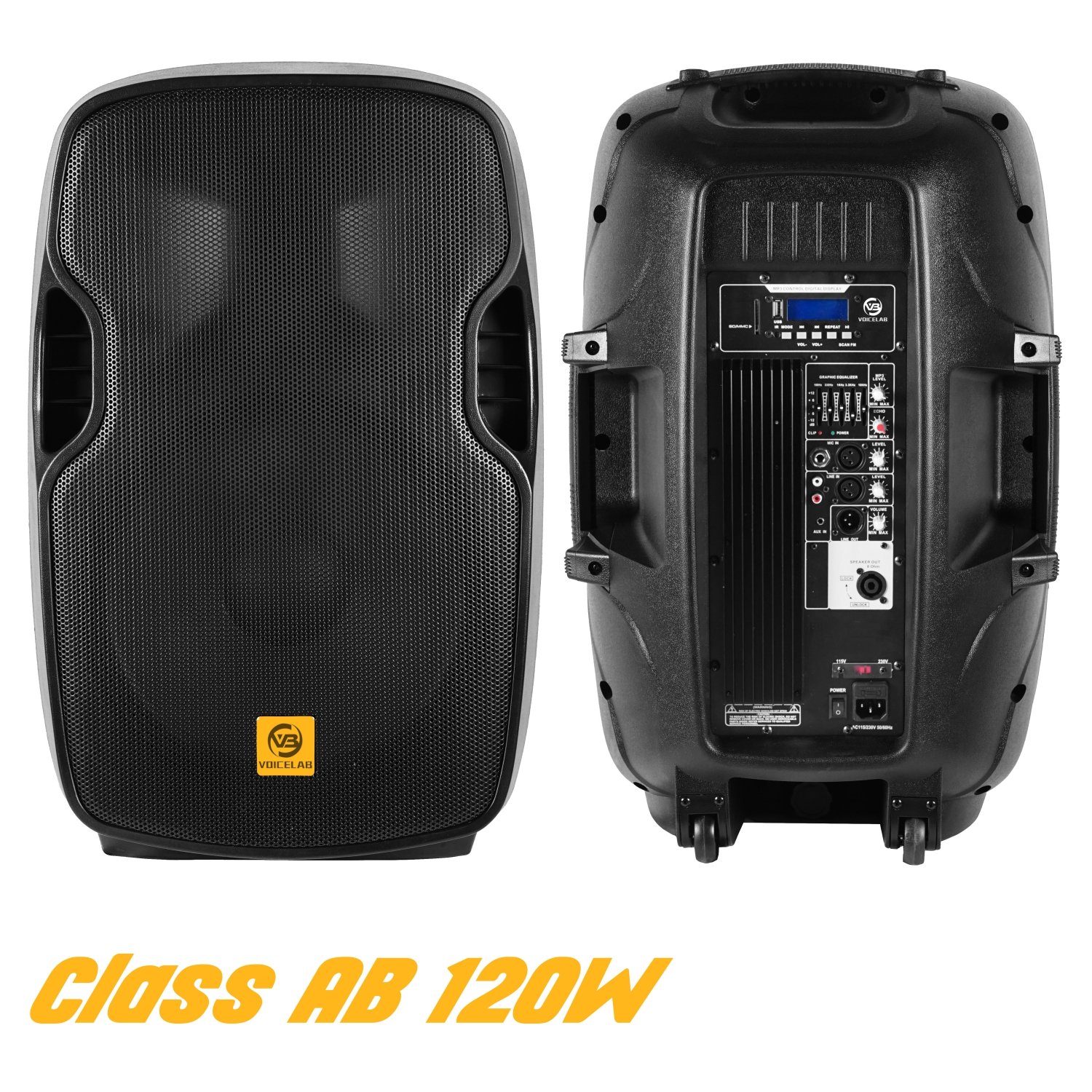 ELA15-BM120A High Quality 15" woofer Speaker Passive Subwoofer DJ Pa speaker professional audio