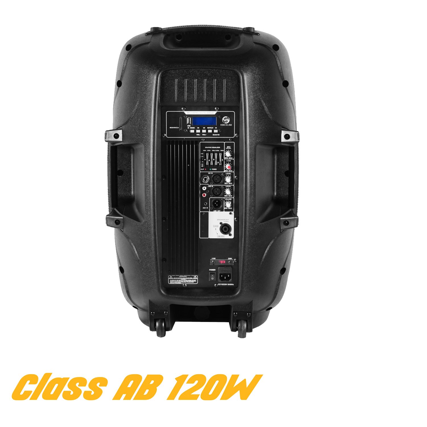 ELA15-BM120A High Quality 15" woofer Speaker Passive Subwoofer DJ Pa speaker professional audio