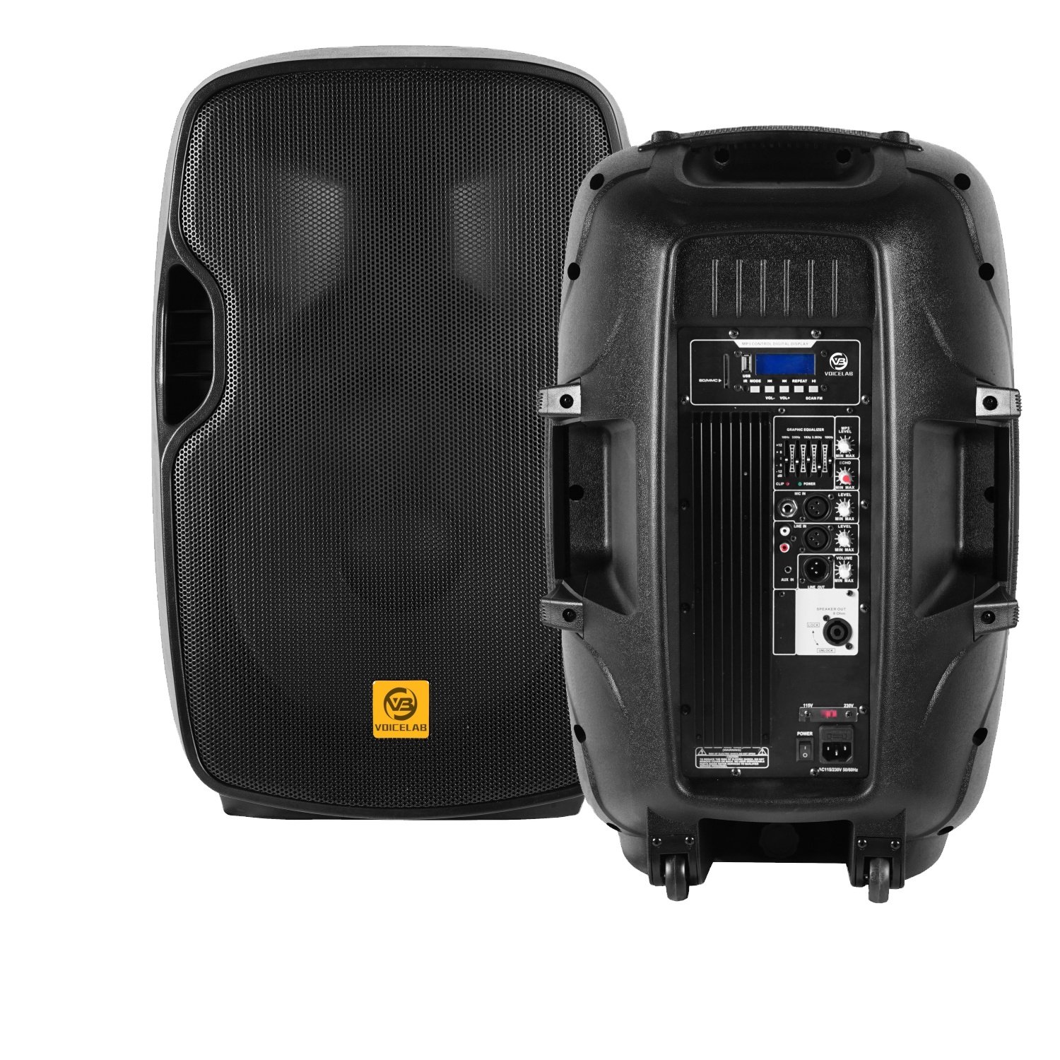 ELA15-BM120A High Quality 15" woofer Speaker Passive Subwoofer DJ Pa speaker professional audio