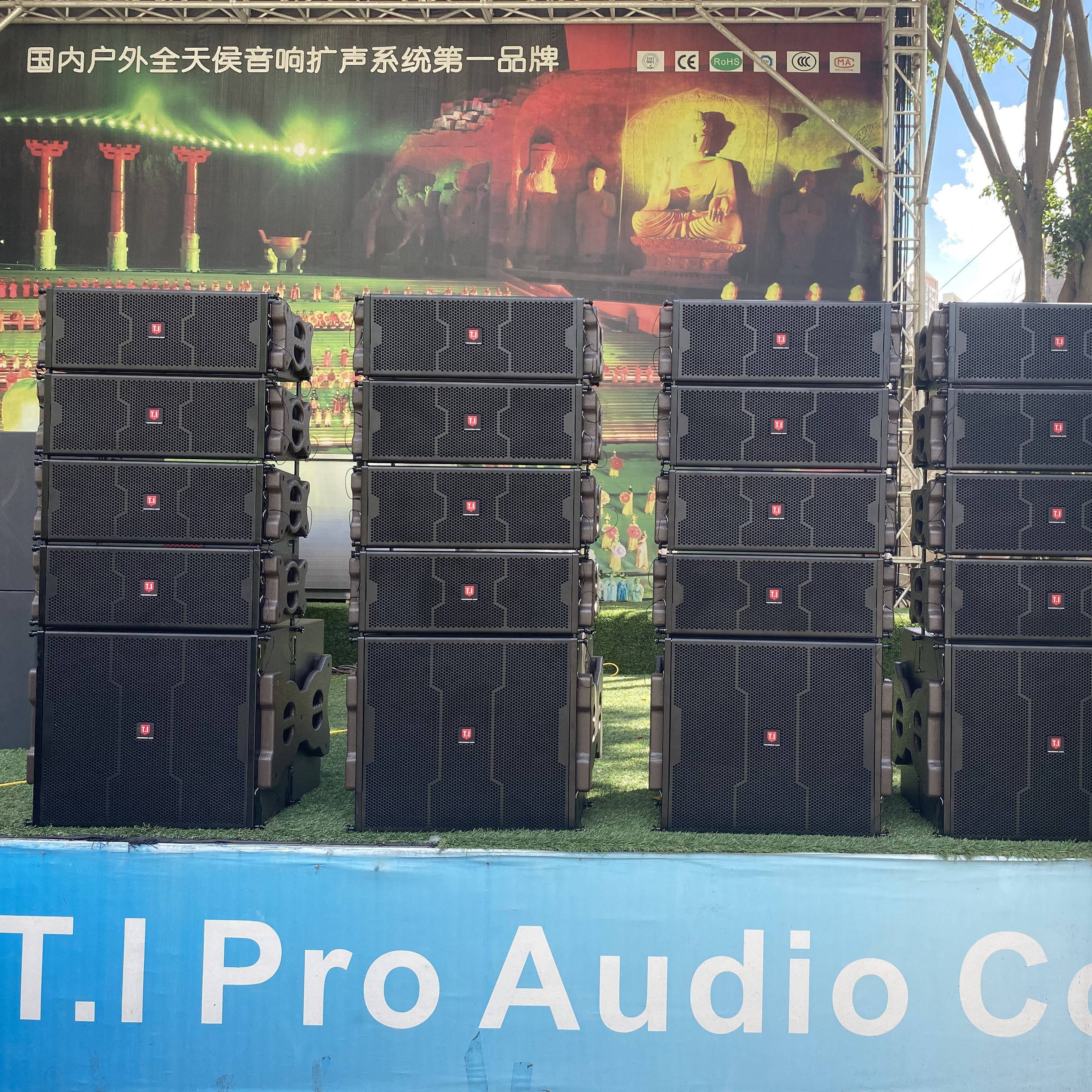 LA-25 dual 5 inch line array sound system sound equipment amplifiers speaker