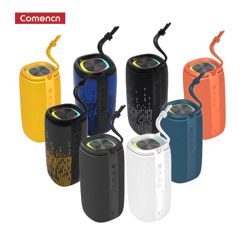 Hot Selling Wireless USB Waterproof Speaker with RGB Light Portable Speakers
