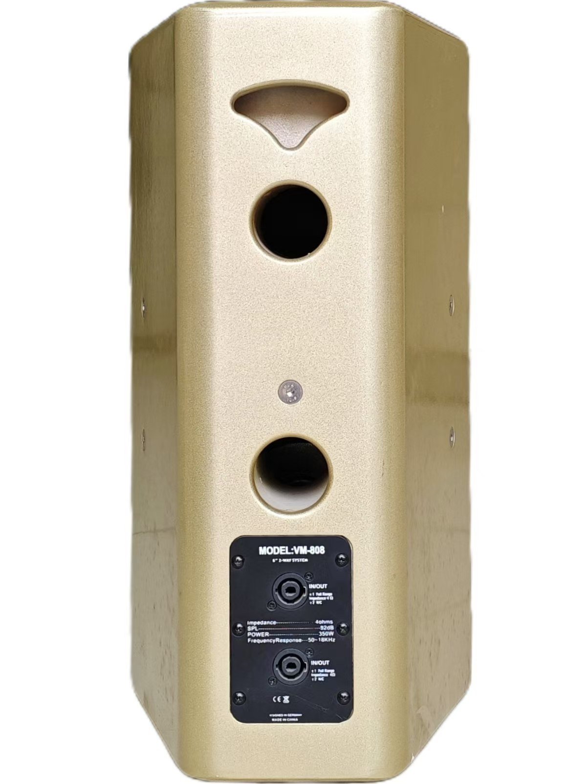 VM-808 Professional Audio 700W 4Ohm Double 8 Inch Speaker for Hotel & Conference Use