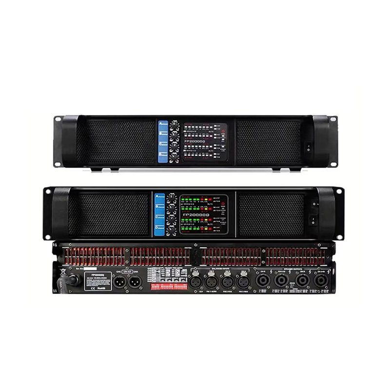 FP20000Q Power Amplifier 2000-8000W ClassTD Power Amplifier Sound Equipment/Amplifiers/Speaker 4 Channel Audio Amplifier