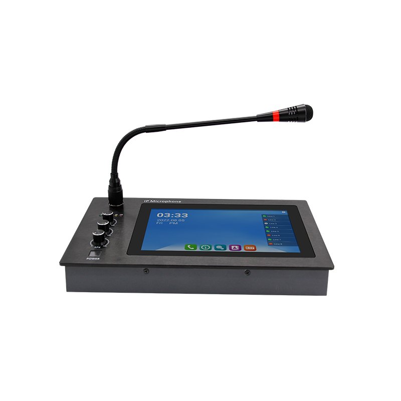 Tonmind SIP-M20 IP Paging Microphone WiFi microphone IP Audio Solution Audio Sound Equipment