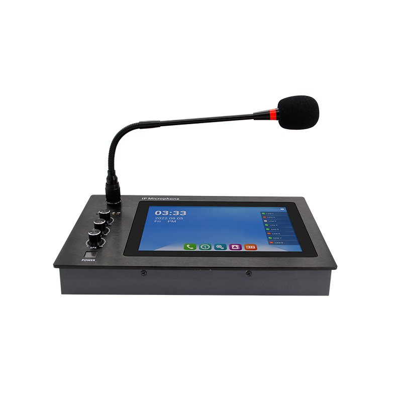Tonmind SIP-M20 IP Paging Microphone WiFi microphone IP Audio Solution Audio Sound Equipment