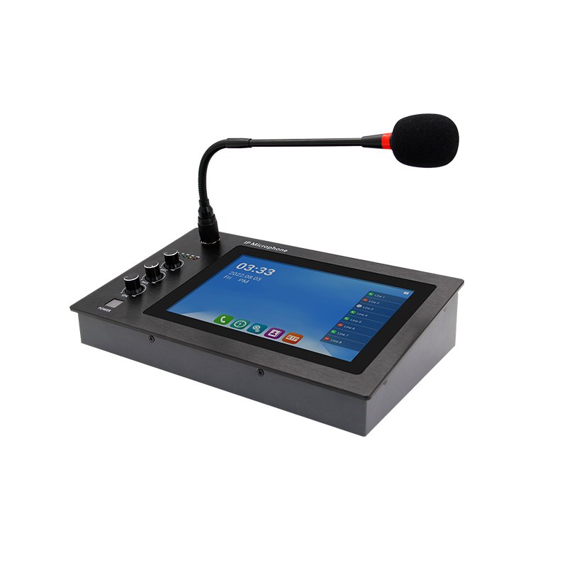 Tonmind SIP-M20 IP Paging Microphone WiFi microphone IP Audio Solution Audio Sound Equipment
