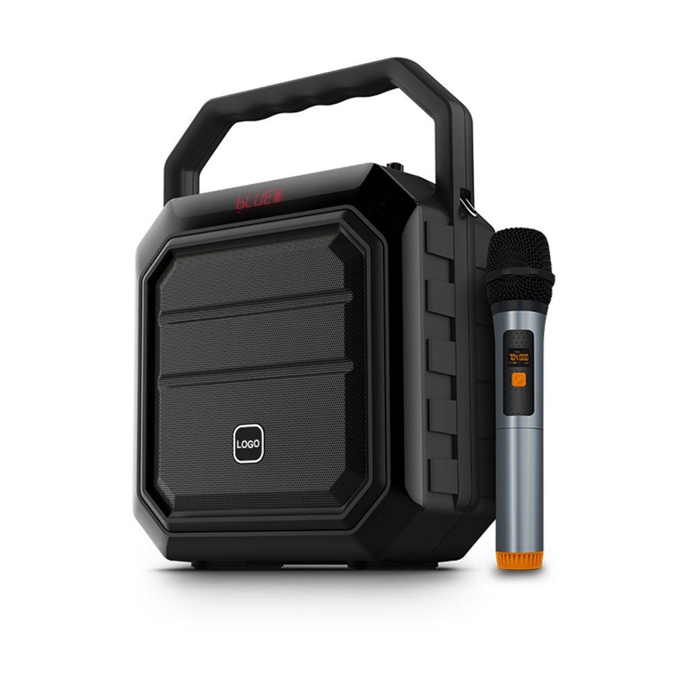 OEM/ODM Portable Wireless Microphone With Bluetooth Music PA Speaker System Set Rechargeable Outdoor Party Karaoke Speaker